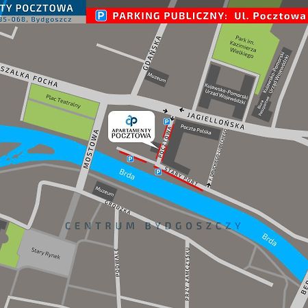 Apartamenty Pocztowa Быдгощ Экстерьер фото